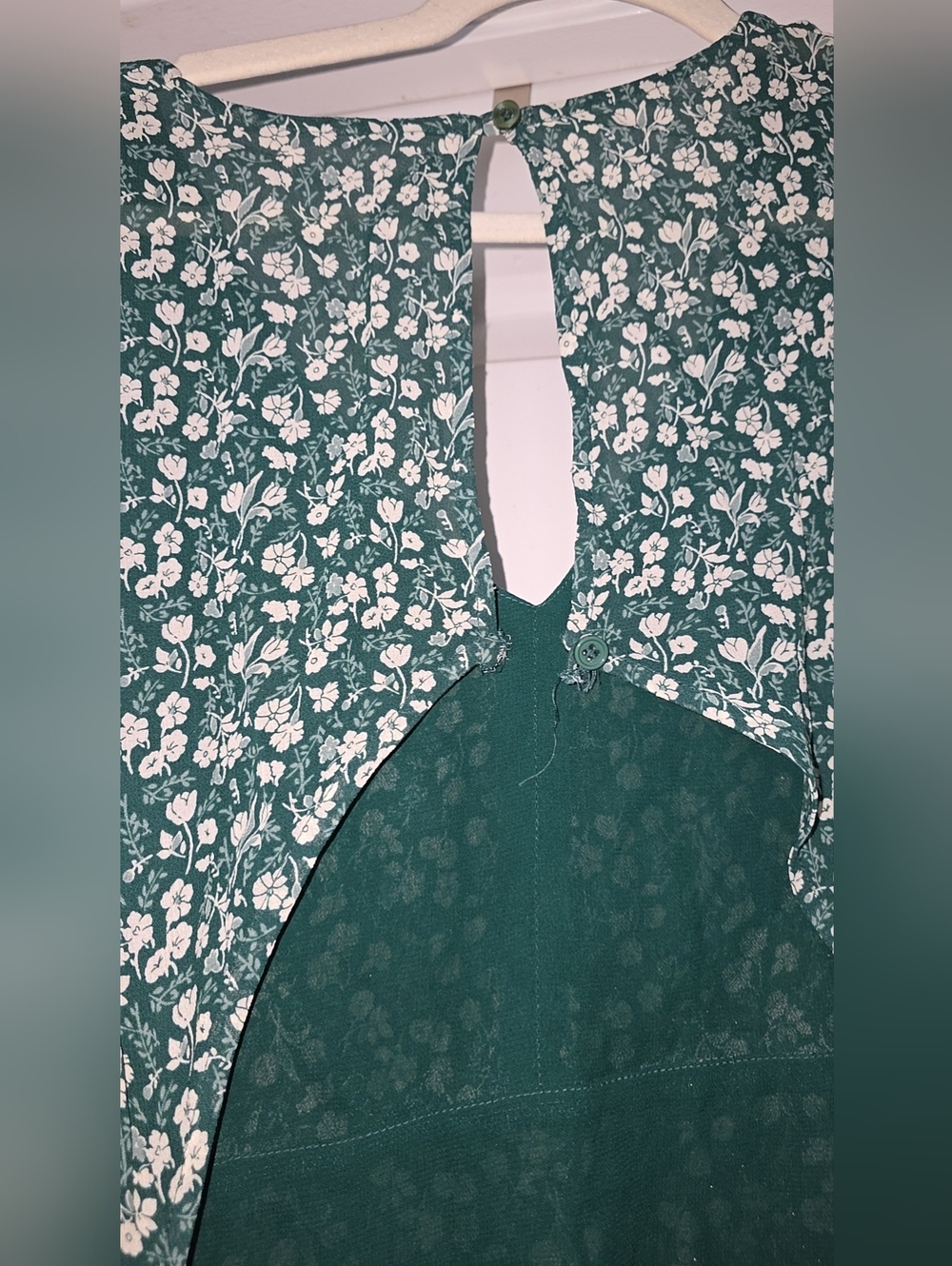 Reformation Mini Dress Floral Open Back Size 2 - Picture 6 of 6